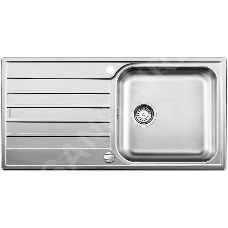 Blanco Livit XL - Évier, 1000x500 mm, avec commande du vidage, inox brossé 518519