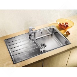 Blanco Livit XL - Évier, 1000x500 mm, avec commande du vidage, inox brossé 518519