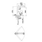 Blanco Avona S - Robinetterie d’évier avec douchette extractible, anthracite 521278