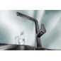 Blanco Avona S - Robinetterie d’évier avec douchette extractible, anthracite 521278