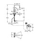 Grohe Blue Pure - Set de mitigeur d’évier Start avec filtration, chrome 30596000 Grohe Blue Pure - Set de mitigeur d’évier Start avec filtration, chrome 30596000