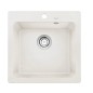 Blanco Naya 5 - Évier en silgranite, 515x510 mm, blanc 526582