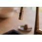 Hansa Designo - Mitigeur d'évier avec douchette extractible, bronze brossé 5136228381