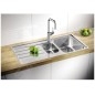 Blanco Lemis 6 - Évier, 1000x500 mm, inox brossé 523032