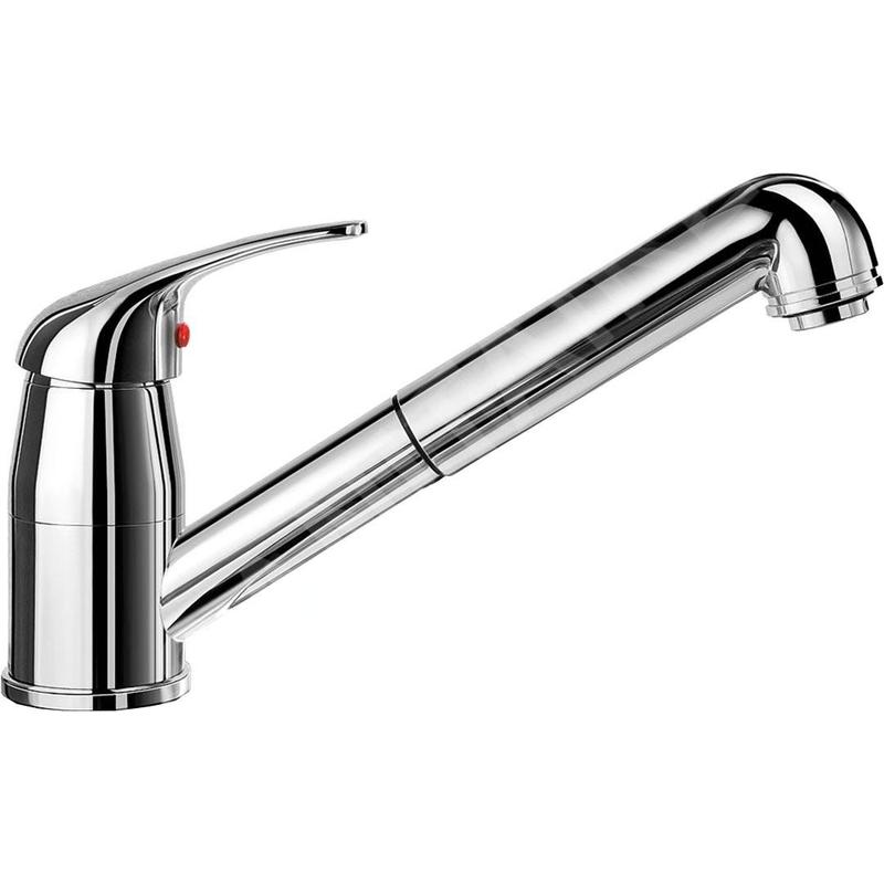 Blanco Daras S - Mitigeur d’évier avec douchette extractible, chrome 517731