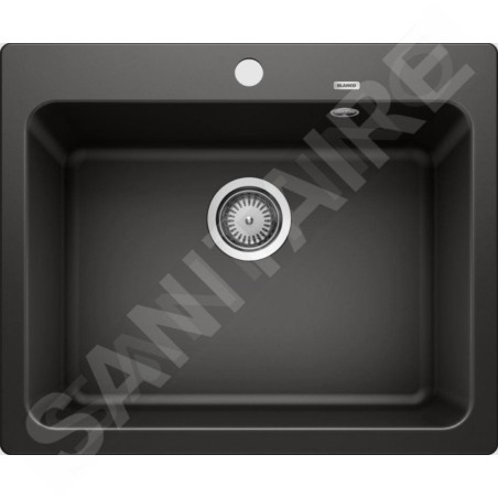 Blanco Naya 6 - Évier en silgranit, 615x510 mm, noir 525941