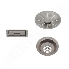Blanco Accessoires - Kit de vidage InFino, platine 207406
