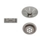 Blanco Accessoires - Kit de vidage InFino, platine 207406