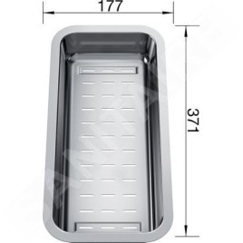 Blanco Accessoires - Vide-sauce pour évier Dalago, inox 226189