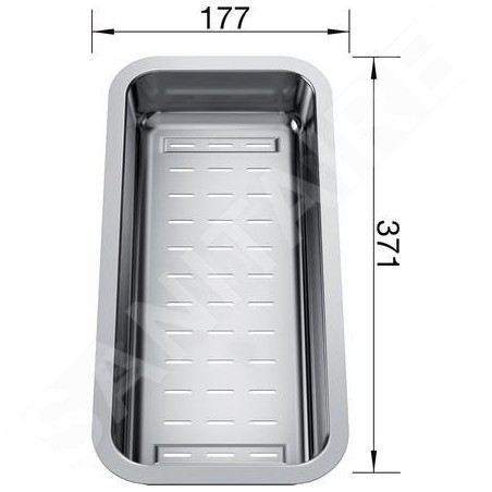 Blanco Accessoires - Vide-sauce pour évier Dalago, inox 226189