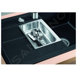 Blanco Accessoires - Vide-sauce Metra pour petits bacs d’évier, inox 217796