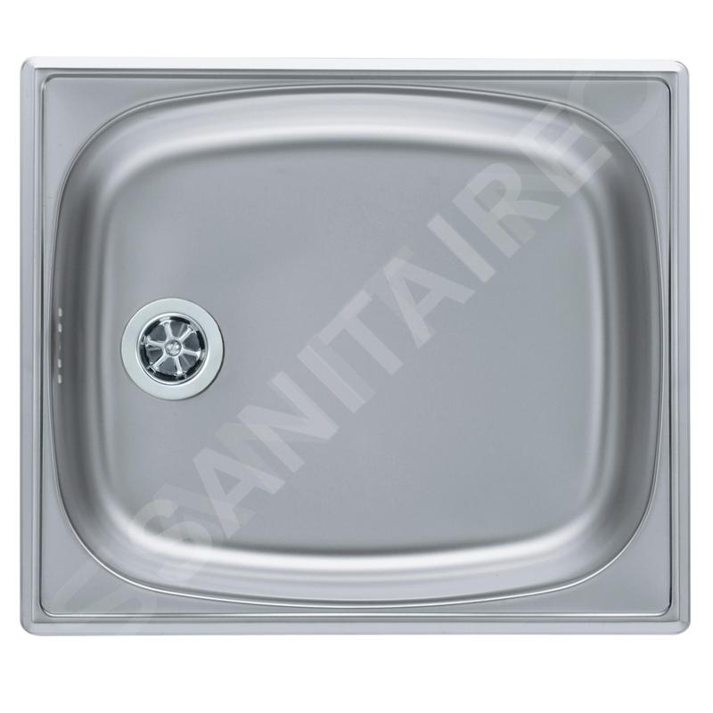 Alveus Basic - Évier 380x440 mm, vidage 60 mm, inox 1008694