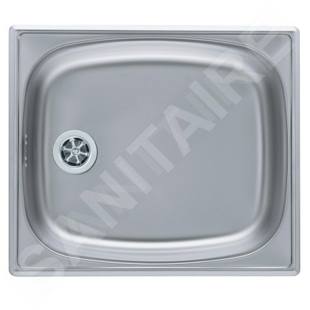 Alveus Basic - Évier 380x440 mm, vidage 60 mm, inox 1008694