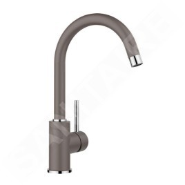Blanco Mida - Mitigeur d’évier, gris/chrome 526965
