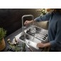 Blanco Jandora - Mitigeur d'évier, inox brossé 526615