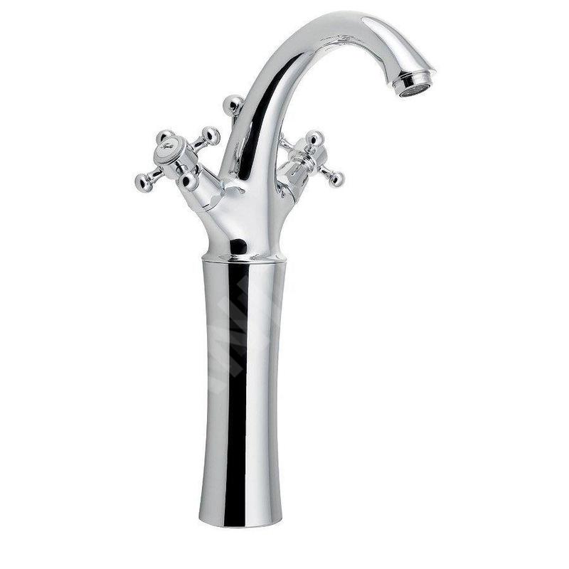 Sapho Antea - Mitigeur de lavabo avec garniture de vidage, hauteur 300 mm, chrome 3271L