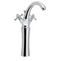Sapho Antea - Mitigeur de lavabo avec garniture de vidage, hauteur 300 mm, chrome 3271L