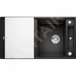 Blanco Axia III 5 - Évier en silgranit, 915x510 mm, avec accessoires, InFino, noir 525844