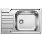 Blanco Dinas XL 6 - Évier, 780x500 mm, inox brossé 525121