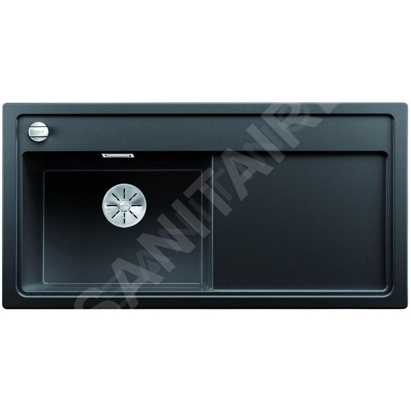 Blanco Zenar XL 6 - Évier en silgranit 1000x510 mm, avec commande de vidage, noir 526059