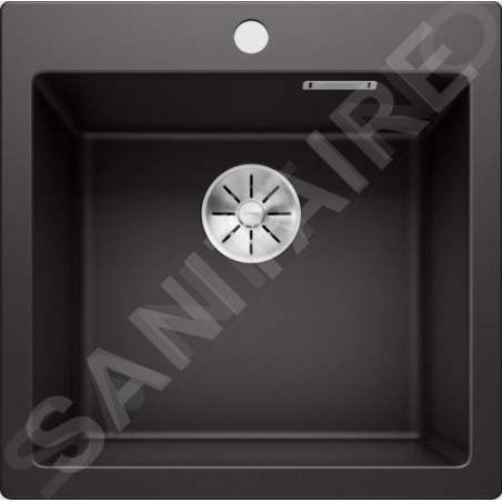 Blanco Pleon 5 - Évier en silgranit, 515x510 mm, noir 525951