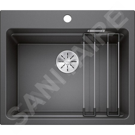 Blanco Etagon 6 - Évier en silgranite, 600x510 mm, avec rails, InFino, anthracite 524529