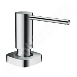 Hansgrohe Accessoires - Distributeur de savon liquide mural A71, 500 ml, chrome 40468000