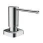 Hansgrohe Accessoires - Distributeur de savon liquide mural A71, 500 ml, chrome 40468000