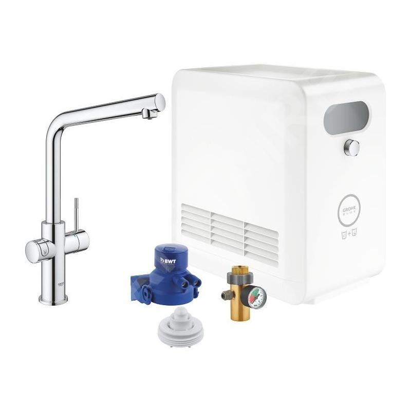 Grohe Blue Professional - Mitigeur d’évier avec unité réfrigérante et filtration, chrome 31347003 Grohe Blue Professional - Mitigeur d’évier avec unité réfrigérante et filtration, chrome 31347003