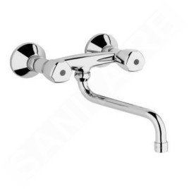 Kludi Standard - Mitigeur d'évier mural, chrome 310520515