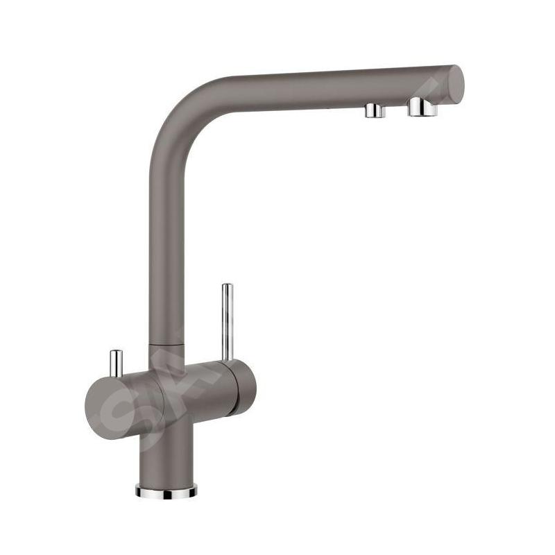 Blanco Fontas II - Mitigeur d’évier avec fonction filtrante, gris 526942