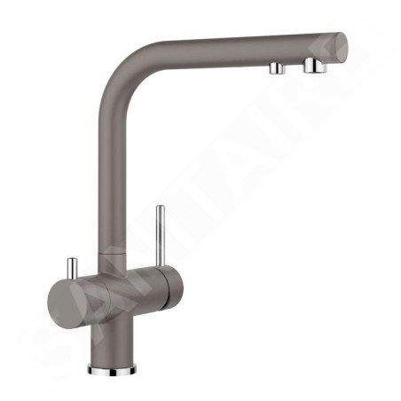 Blanco Fontas II - Mitigeur d’évier avec fonction filtrante, gris 526942