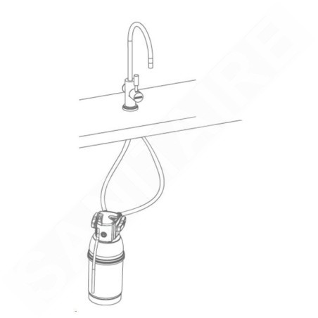 Brita mypure - Set de vannes d'évier avec filtration, chrome 1025434