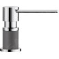 Blanco Accessoires - Distributeur de savon Lato, gris rocher / chrome 525817