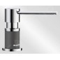 Blanco Accessoires - Distributeur de savon Lato, gris rocher / chrome 525817
