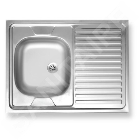 Novaservis Éviers - Évier 600x800 mm, inox DR60/80