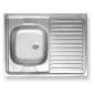 Novaservis Éviers - Évier 600x800 mm, inox DR60/80 Novaservis Éviers - Évier 600x800 mm, inox DR60/80