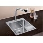 Blanco Andano 400 - Évier 500x440 mm avec commande excentrique PushControl, inox 525244 Blanco Andano 400 - Évier 500x440 mm avec commande excentrique PushControl, inox 525244