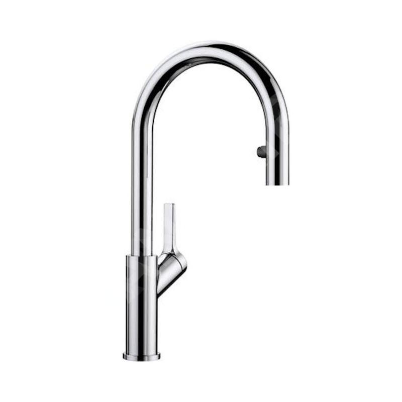 Blanco Carena S - Mitigeur d'évier avec bec extractible, chrome 521356
