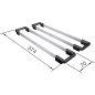 Blanco Etagon 500 - Évier en céramique, 540x456 mm, avec rails, noir 525155