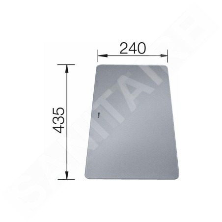 Blanco Accessoires - Planche à découper 435x240 mm, verre trempé 227699