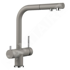 Blanco Fontas S II - Robinetterie d’évier avec douchette extractible et fonction filtrante, tartufo 525206
