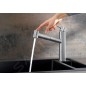 Blanco Ambis S - Mitigeur d'évier avec bec extractible, inox brossé 525124
