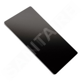 Alveus Accessoires - Planche à découper pour évier 415x215 mm, noir/verre 1084835