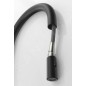 Sapho Robinetterie - Mitigeur d'évier avec douchette extractible, noir mat FR576B