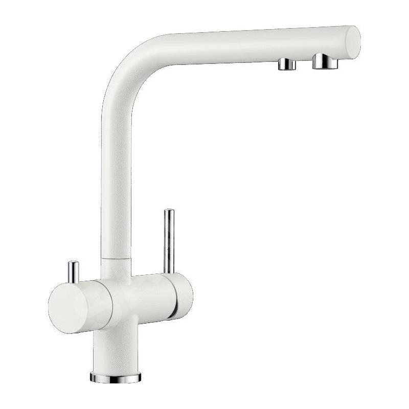Blanco Fontas II - Robinetterie d’évier avec fonction filtrante, blanc 523134 Blanco Fontas II - Robinetterie d’évier avec fonction filtrante, blanc 523134