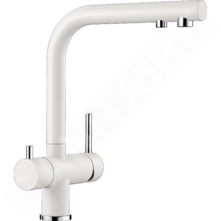 Blanco Fontas II - Robinetterie d’évier avec fonction filtrante, blanc 523134