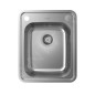 Hansgrohe Éviers - Évier encastré S412-F340 avec garniture de vidage automatique, inox 43334800