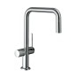 Hansgrohe M54 - Mitigeur d'évier Talis U 220, avec vanne d'arrêt, chrome 72807000