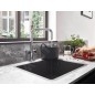Hansgrohe M54 - Mitigeur d'évier Talis U 220, avec vanne d'arrêt, chrome 72807000